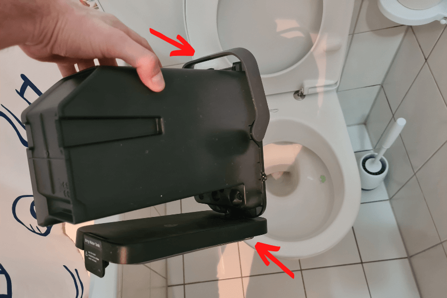 roborock s7 maxv ultra vidage reservoir eau sale